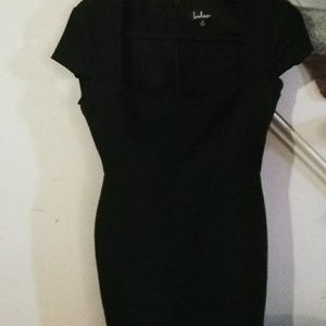 Black zip up mini dress Lulu's